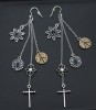 Lucky Brand Dangling Cross Earrings  