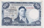 BILLETE 500  PESETAS . EMISIÓN: 22 DE JULIO DE 1954