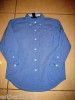 GAP KIDS BLUE CHECK SHIRT 6-7 YEARS COTTON LONG SLEEVE 