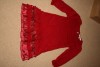 M&S Autograph, cashmere mix red dress. 18-24mths.  