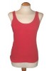 Ladies Next Red Ribbed Vest Tank Top size Medium 