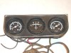 rat rod blue line gauges under dash temp amp oil sun 