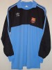 Vtg Adidas Barcelona Soccer Jersey Football Shirt Meyba 