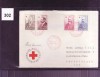 PM 5429/ FDC Rotes Kreuz Red Cross Finnland 1956 