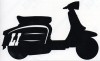 LAMBRETTA LI Vinyl Car Decal Sticker 