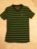 American eagle tshirt. NWOT. Stripes. Awesome. XS 