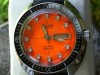 Bulova Snorkel 666ft Vintage Divers Watch - Orange Dial 