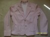 Ladies Pale Pink Fitted Summer Jacket - Size 14 