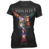 Michael Jackson - This Is It Skinny T-Shirt S NEW 