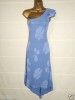 BONITO VESTIDO azul punto T-34,36 /DRESS WOMAN  