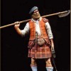 Resin Model Kit 90mm Highland Clans 1746 