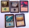 Magic The Gathering 57 Foil Lands Various Expansions 