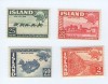 Iceland 1949 Colonial UPU Set - MNH 