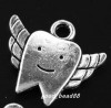 free ship 7pcs tibet silver charms 20x18mm T0660 