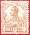 1912 GUINEA ED#88*  10 c. naranja. 