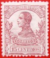 1912 GUINEA ED#89*  15 c. carmin oscuro. 