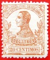 1912 GUINEA ED#90*  20 c. rojo. 