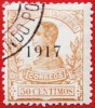 1917 GUINEA ED#120(*) 50 c. naranja (94)  