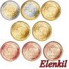 Set Estonia 2011 S/C Completo (1c. a 2€)