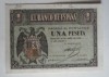 BILLET de UNA PESETA - 1938 