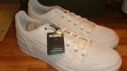 G-STAR RAW 3301 PRISM TRAINERS UK11 US12 EU45 WHITE 