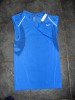 Nike Pro performance sleeveless top shirt blue M 