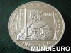 $MUNDIEURO$ ANDORRA 5 EUROS PLATA 2003 34 GRAMOS ESCASA