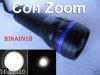 LINTERNA XENON - 200 LUMEN - con ZOOM - 5w + 3 AAA  