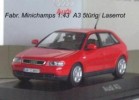 Audi A3 5türig Laserrot 1:43 OVP 