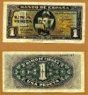 1 Peseta Banco España, Madrid 4-9-1940 Sin Serie 