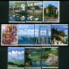 Japan Stamps Used Travel Scenes No.8 SETO 1 (Full Set) 