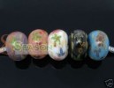 20PCs Mixed Pattern Ceramics Beads Fit Charm Bracelet 