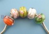 20PCs Mixed Glass Lampwork Beads Fit Charm Bracelet 