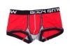 GMW New Men‘s SEXY Boxer Brief Underwear M *1 Pure Red 