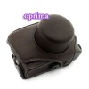 Leather Case for Olympus Pen E-P1 E-P2 E-PL1 EP1 Brown 