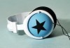 Mix Style Star Earphone Headphones For MP3 MP4 PSP MiLL 