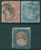 SPAIN 1865 - uncomplet set used - CV 110 $ 