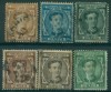 SPAIN 1876 - uncomplet set used - CV 145 $ 