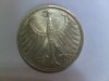 Germany 1974 D 5 Mark Coin Silver Large Eagle DEUTSCHE 