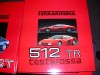 LIVRE BROCHURE FERRARI FERRARISSIMA N°16 512 TR TESTARO 