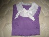 CAMISETA DE MANGA CORTA PARA CHICA TALLA M COLOR MORADO 