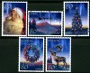 Japan Stamps Used WINTER GREETINGS 2010 (5 Sheet Set) 