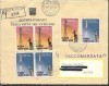 Vatican registered air mail to Italy - 1959 