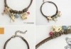 Korean Fashion Bear Plane Phone Elements Bracelet Z279 