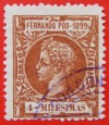 1899 Spanien FERNANDO POO ED#53(º)  4m. braun 