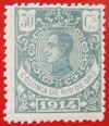 1914 Spanien RIO DE ORO ED#85*  30 c. grün 