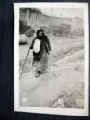 Beggar in Warsaw - small German photo 