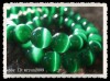 30pcs Lake Green Round cat's eye / opal beads 8mm 