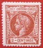 1903 Spanien ELOBEY,ANNOBÓN & CORISCO ED#4* 2c.rot  