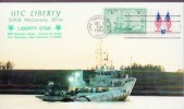 ★US - UTC LIBERTY -SRB RECOVERY SHIP - OCT 5 1984(2858) 